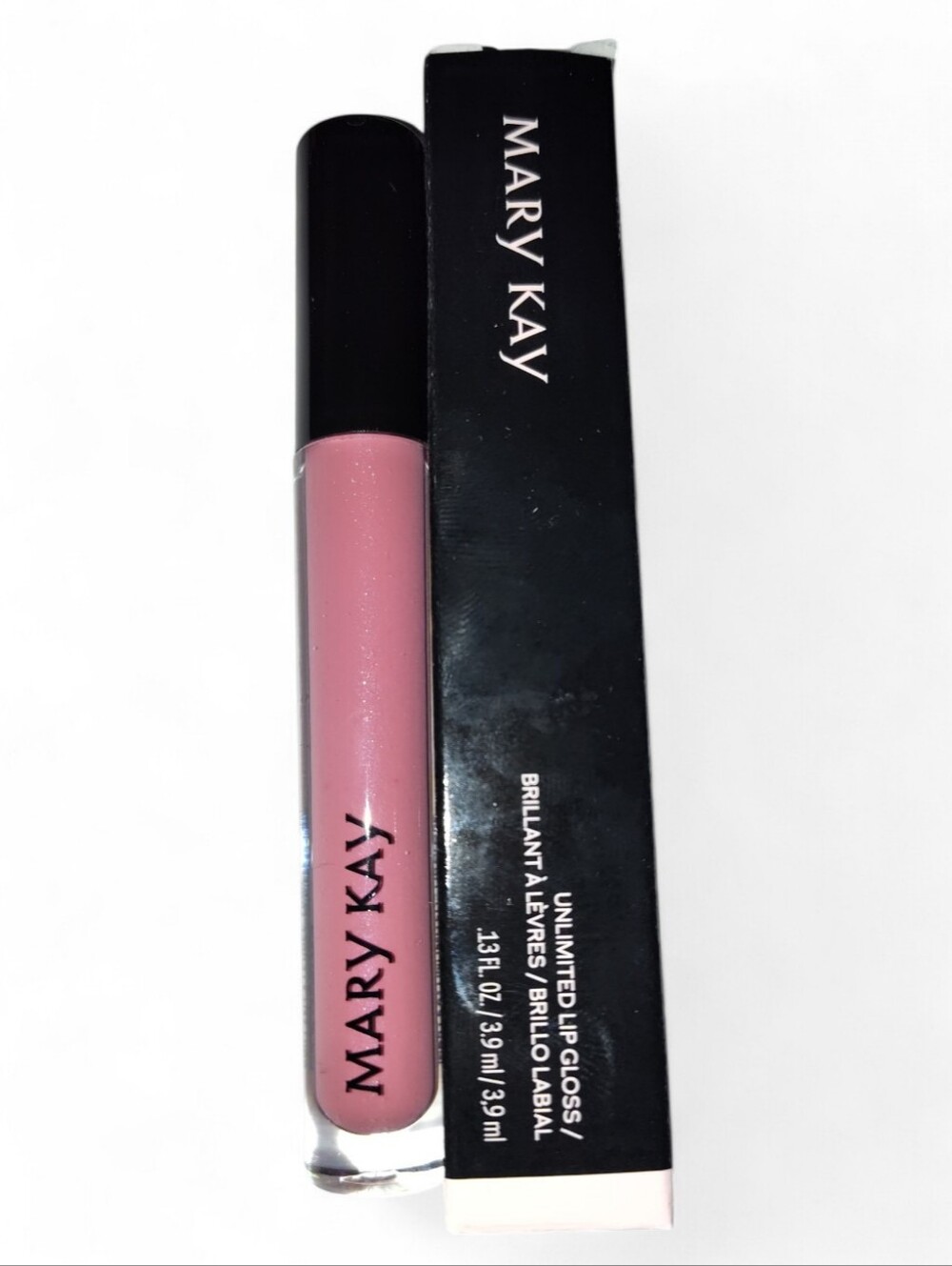 NIB Mary Kay Unlimited Lip Gloss - Dusty Pink (Full Size)